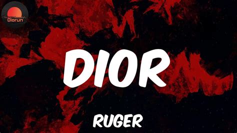 Dior by Rannie yuds ft Ruger 